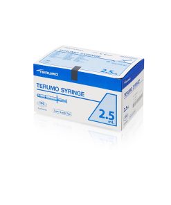 Alternative view of Terumo Luer-Lok Syringe 2.5ml (x 100)