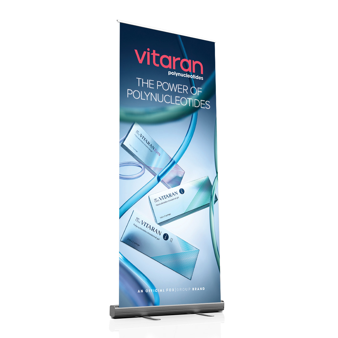 VITARAN Pull Up Banner 850 x 2000mm
