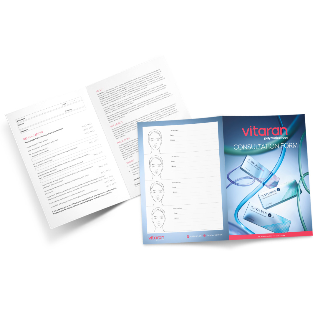VITARAN Consultation Form (x 20)