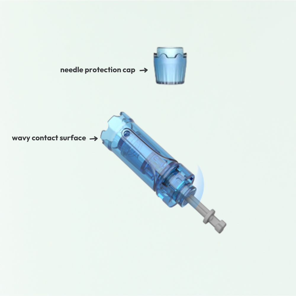 18-pin Microneedle Cartridges for Dr. Pen A9 (1 Pack of 10) - Image 3