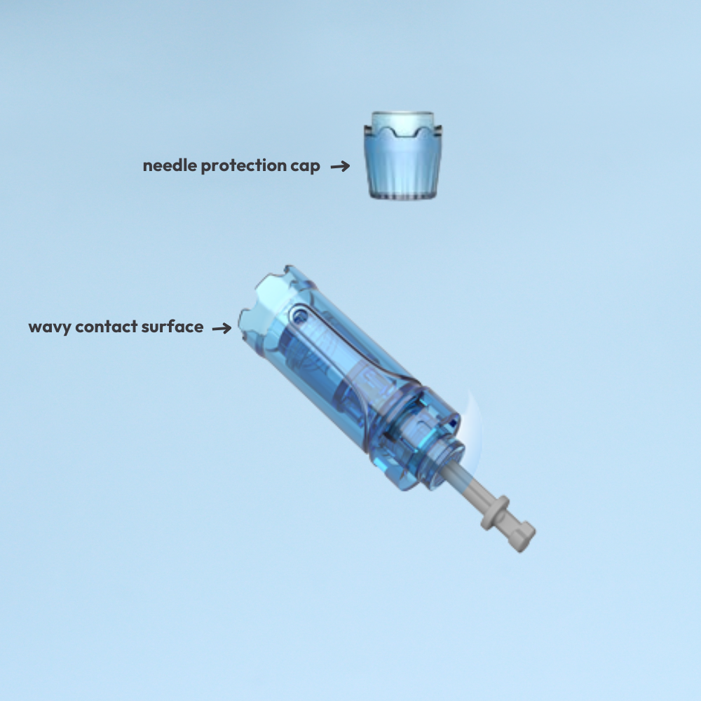 18-pin Microneedle Cartridges for Dr. Pen M8S (1 Pack of 10) - Image 2
