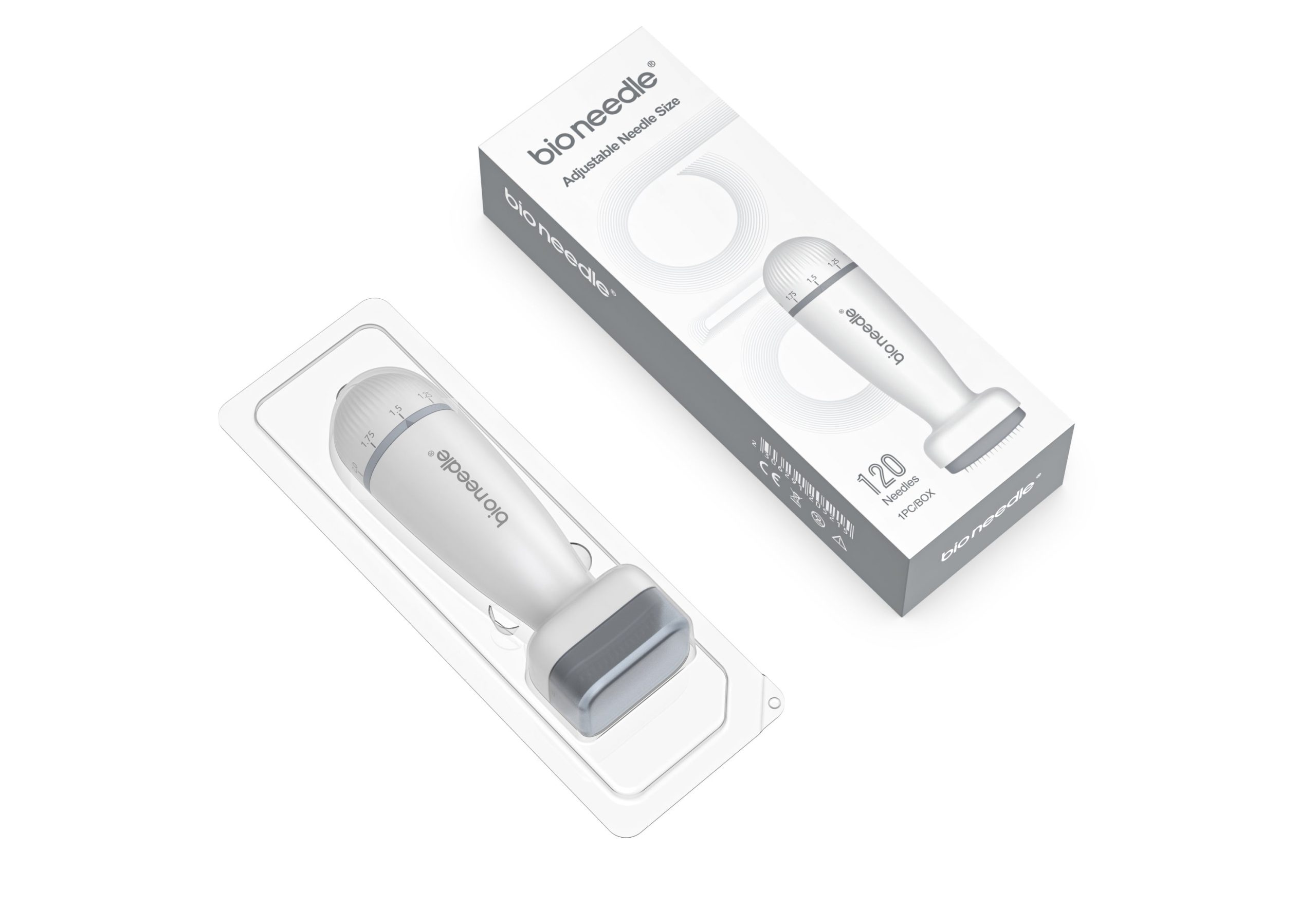 Bio Needle Adjustable Derma Stamp Micro Needling Tool For Hair Growth - Image 14