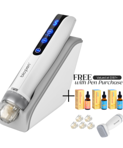 Bio Pen Q2 By Dr. Pen 3-in-1 Microneedling Pen With LED Light Therapy and Microcurrent