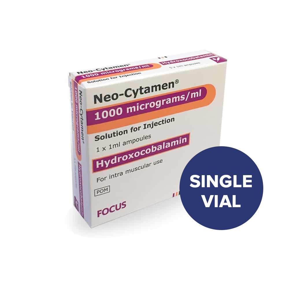 Neo-Cytamen – Hydroxocobalamin 1000mcg/ml Injection (Single Ampoule)